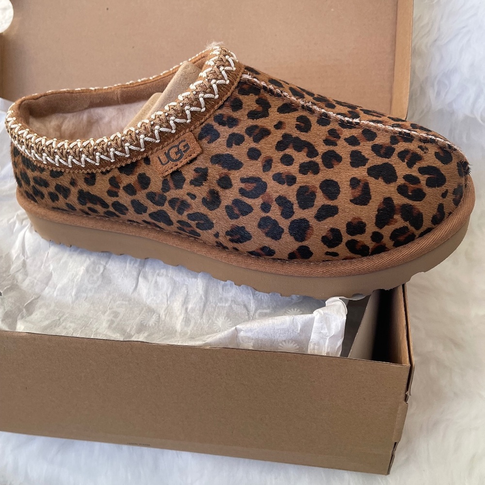 UGG Tasman Leopard Slippers